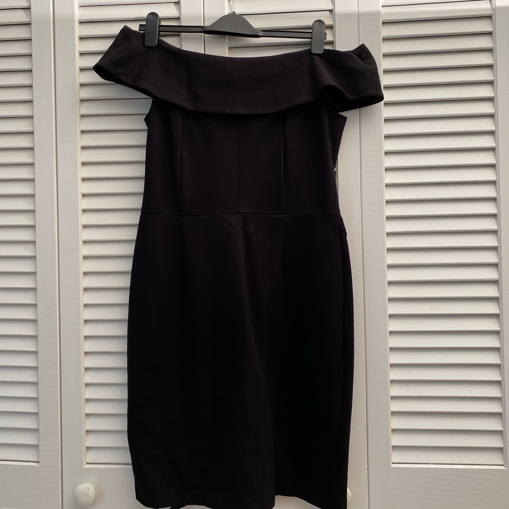 Alexia Admor Off-the-Shoulder Ponte Dress